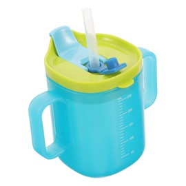 Abaodam Elderly Care Cup Elderly Drinking Cup Disabled Straw Cup Handles Mug Adults Spill Proof Cups Choking Prevent Cup Spill Cups Tremors Cups Waters Pregnant Woman Pp Liquid Drink Cup
