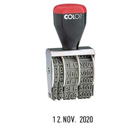 Colop 05000 4200510200 Date Stamp 5 mm Lettering Height