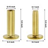Showingo 25 Sets New Cutlers Cutlery Rivets 5/16" x 1/2"
