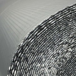 Reflective Bubble Foil 36in x 100Ft Poly-Foam Core Radiant Barrier Summer-Winter Window Cover Insulation AC HVAC PCV Pipe Garage Door Insulation Panels R7-21 Waterproof Weatherproof Flame Resistant