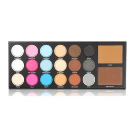 Life is a Celebration Professional Eyeshadow Palette, 14 Shades with 2 Bronzers, Matte and Shimmer Finishes