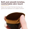 Hexagon Flat Top Kabuki Foundation Brush with Protective Case for