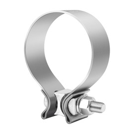 EVIL ENERGY 2.75 Inch Exhaust Clamp,2 3/4" Narrow Band Muffler Clamp Stainless Steel for Pipes,Mufflers,Catalytic Converters 1PCS