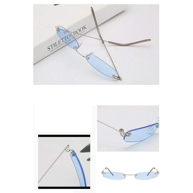 Rubitas Mini Lens Sunglasses, Small, Glasses, Casual, blue