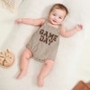 Xnqiwq Newborn Baby Boy Girl Football Outfit Game Day Corduroy