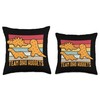 Dinosaur Chicken Nugget Plush Dino Chicken Nugget Lover Throw Pillow