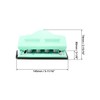 QWORK® Paper Hole Punch for Refillable Notebooks - Fits A4,