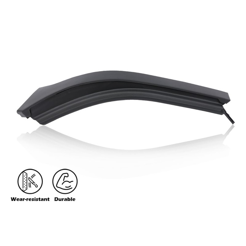 G-PLUS Black Front Right Side Bumper Trim Headlight Compatible with
