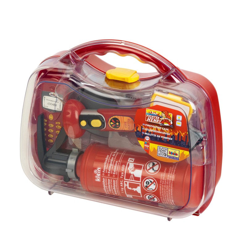 Theo Klein 8949 Feuerwehr-Koffer mittel - Spielzeug -