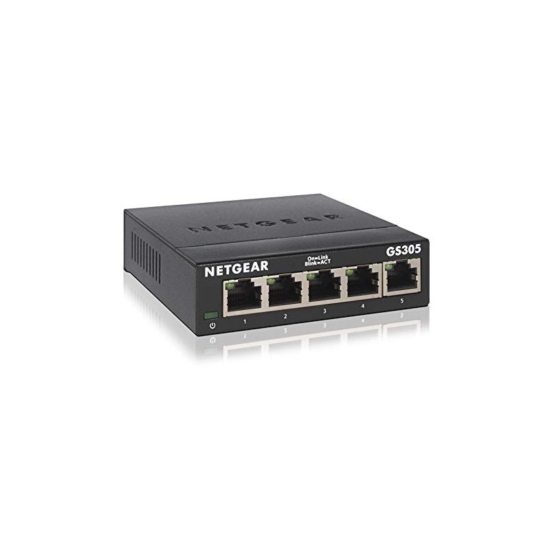 NETGEAR SOHO 5-Port Gigabit Unmanaged Switch GS305-300AUS