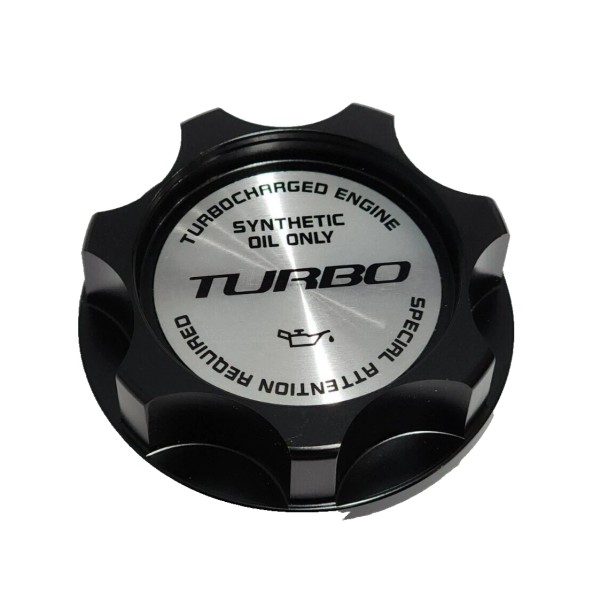 BLACK OIL CAP TURBO FOR TRD FJ CRUISER 4RUNNER TUNDRA