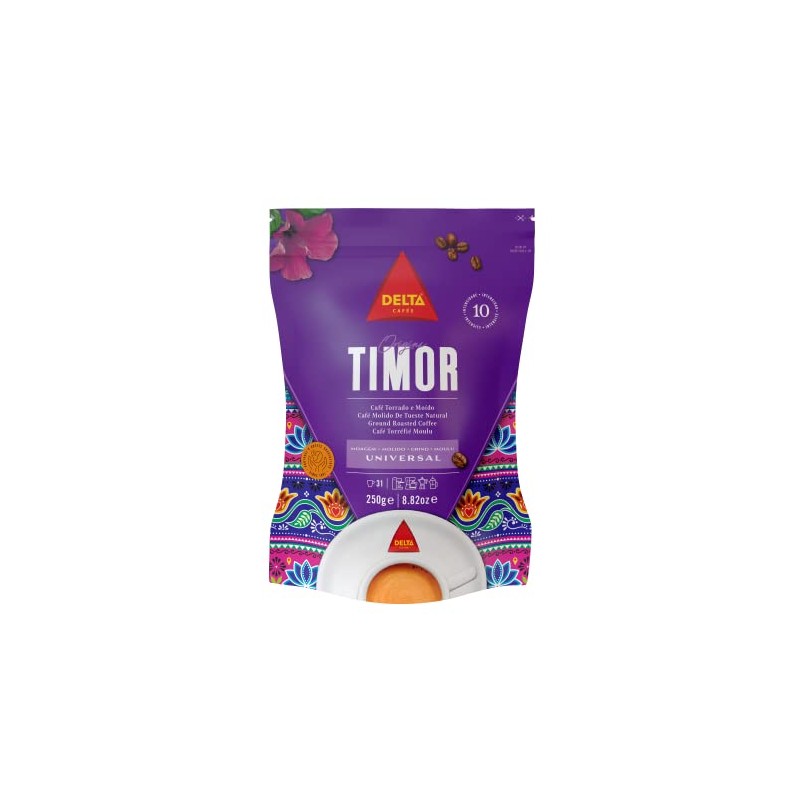 Delta Cafes Timor - 220 Gr - Ground roasted coffee