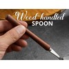 INNObeta Woodworking Gifts for Men, Stainless Steel Engraved Spoons, Gift