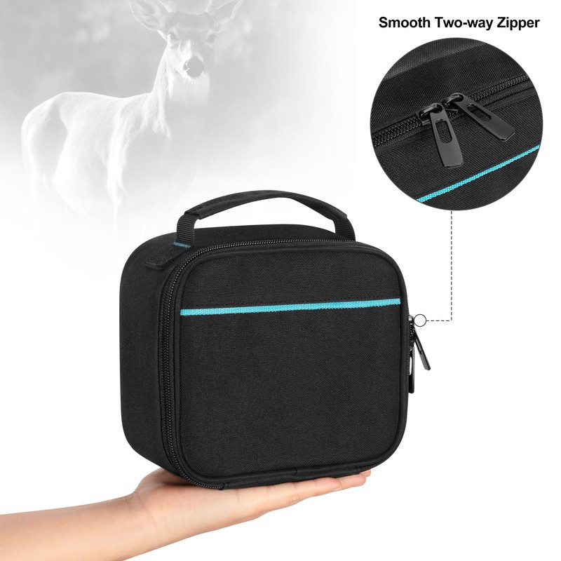 CURMIO Night Vision Goggles Carrying Case, Portable Storage Bag for