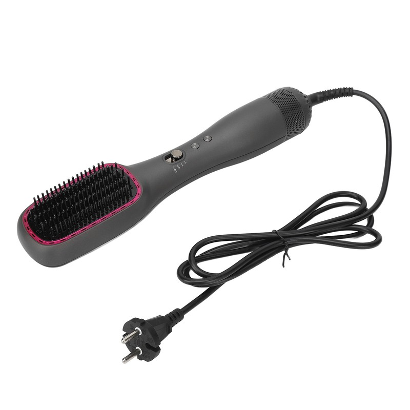 Hair Straightening Brush 3 Temperature Gears Anion Hair Straightener Comb