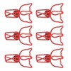 100Pcs Kitten Binder Clips Cute Animal Style Strong Clamping Hollow