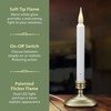 612 Vermont LED Electric Window Candles with Sensor Dusk to