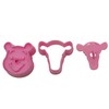 Yolli Famous Cartoon Characters Winnie & Tiger Fondant Plunger Set