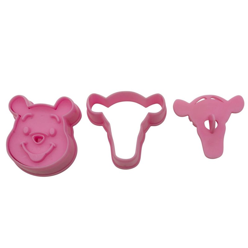 Yolli Famous Cartoon Characters Winnie & Tiger Fondant Plunger Set