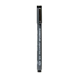 Staedtler Pigment Liner 0.05 mm black by Staedtler