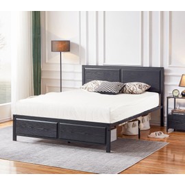 Irvine Home Collection Full Size 8-Inch, Cooling Gel Memory Foam Mattress, Medium Firm Feel, Breathable, Cool Sleep and Pressure Relief, CertiPUR-US Certified, Temperature Balanced