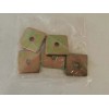 Robtec 1/4" X 1-5/8 X 1-5/8 Square Washers. Qty:4 pcs