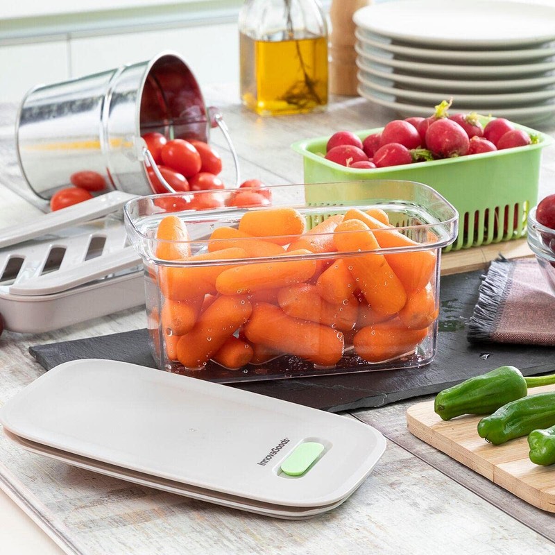 InnovaGoods® PREFO Food Preservation Container, Keeps Food Fresh Longer with
