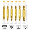 EWK 6 Pcs Screw Extractor Set - 2 in 1