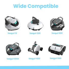 Tomatosd 2-Prong 12.6V AC/DC Adapter Compatible with Aiper Pilot H1 PilotH1 11.1V 2000mAh Li-ion Battery Handheld Rechargeable Cordless Swimming Pool Vacuum Cleaner 12.6VDC Power Supply Cord Charger