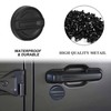 Magnetic Lock Keyhole Covers Compatible with 2018-2024 Jeep Wrangler JL,