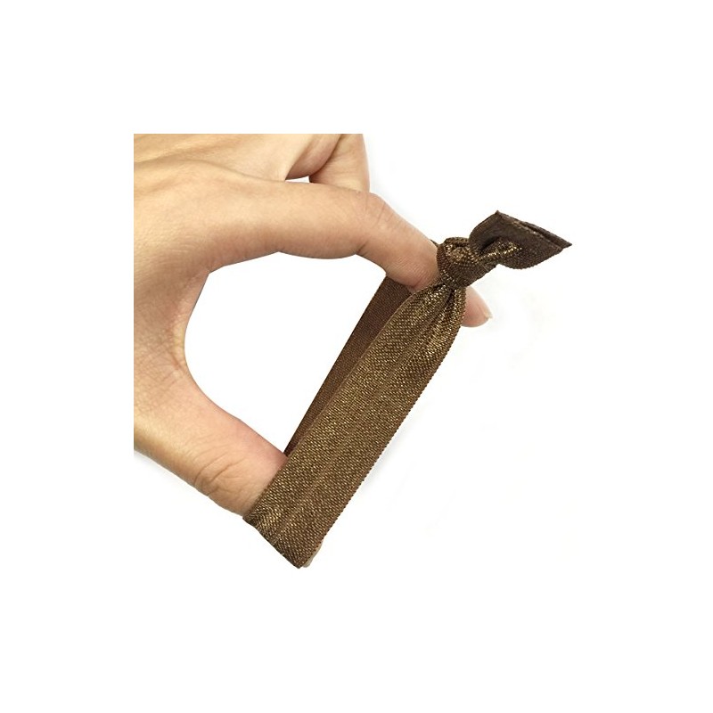 Wrapables Assorted Ribbon Hair Ties Ponytail Holder, Lucky