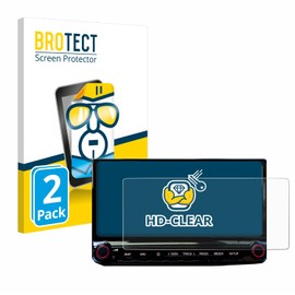 BROTECT (Pack of 2 protective films for Kia Ceed 2022 infotainment system 10.25 inch screen protector film, ultra clear