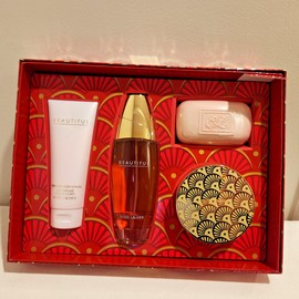 Estée Lauder NIB Estee Lauder Beautiful Luxury EDP eau de parfum SOAP LOTION POWDER SET