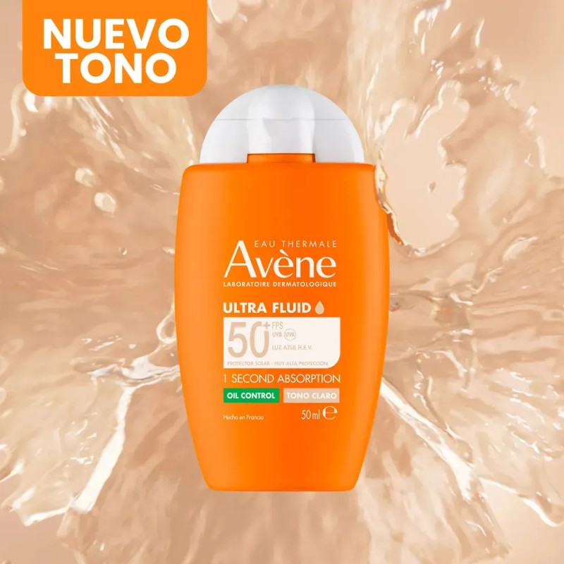 Protector Solar Facial Dermatológico con Color Avene Avene Ultra Fluid