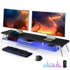 Fenge Dual Monitor Stand for Desk, 2 Tiers Monitor Riser
