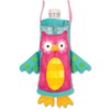 Stephen Joseph SJ670176A Children's Owl Bottle Holder, Polyester, Pink