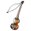 Miniature Electric Guitar Model Innovative Simulation Hand Crafted Wooden Guitar