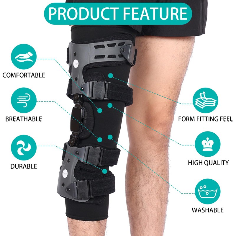 DOUKOM Knee Brace Undersleeve for Men & Women, Leg Undersleeve
