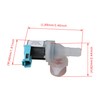 Walmine W10212598 Washer Water Inlet Valve Replacement for Whirlpool, Replaces
