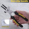 LEONTOOL 7-Inch MIG Welding Pliers with Measurement Holes MIG Nozzle