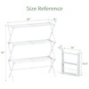 STARLATTA Foldable Drying Rack Clothing, 3-Tier Clothes Drying Rack Use