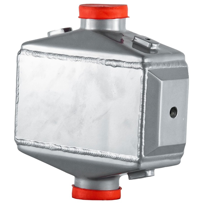 Aluminum Universal Liquid/Water to Air Intercooler 3" Air Inlet&Outlet Silver