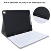 For Bluetooth Wireless Tablet Keyboard Detachable Keypad Case with Pen