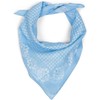styleBREAKER 01016201 Women's Triangular Scarf Cotton with Floral Pattern, Multifunctional