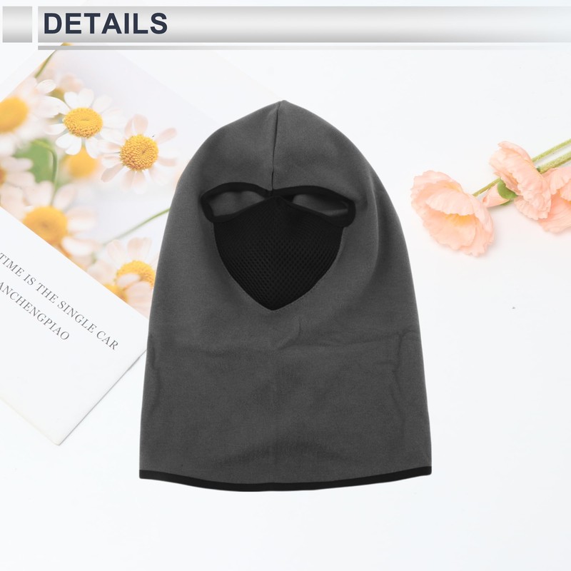 X AUTOHAUX All Inclusive Face Mask Polyester Honeycomb Face Cover