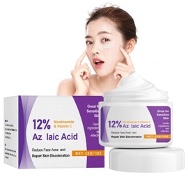 Acid 12% Face Serum Acne Cream,12% Azelαic Acid Serum Cream,Spot Cre-am for Rosacea,Pimples,Redness,Acne Treatment,Spot Treatment Cre-am Niacinamide & Vitamin C,Pimple Acne Creams for Face