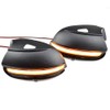 QKLsudua 2pcs Dynamic Sequential Blink Compatible with VW Pas-sat CC