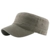 CheChury Military Style Robust Army Cap Men's Cap Military Cotton
