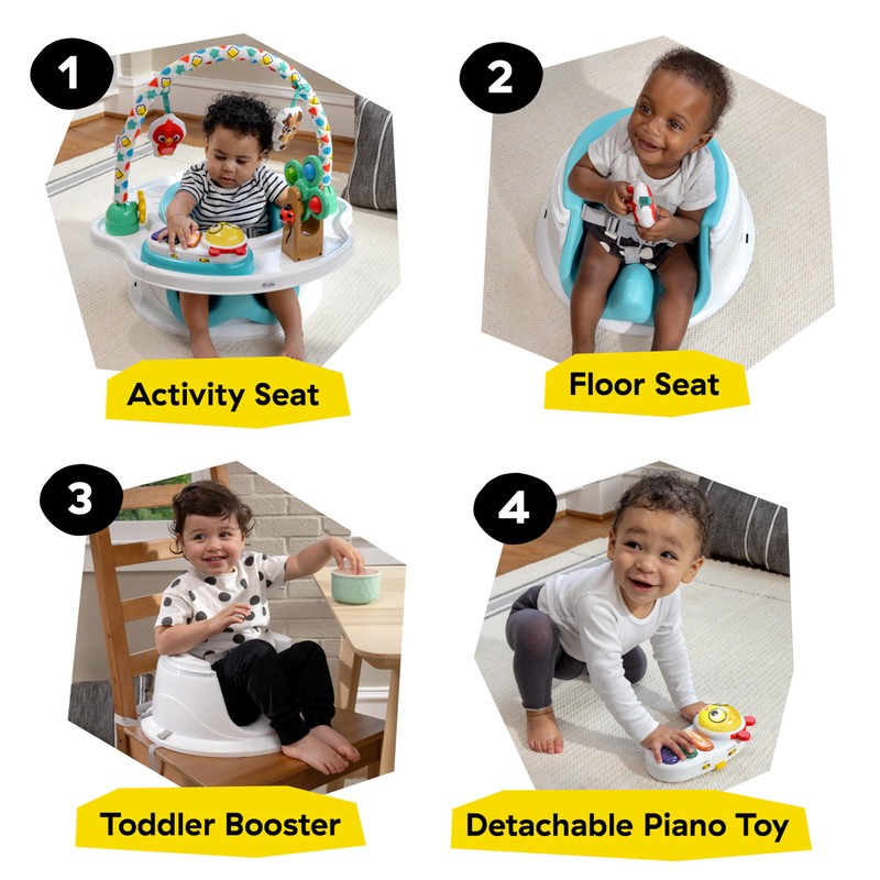 Baby Einstein SuperSeat Touch of Tunes 3-in-1 Activity Seat, with