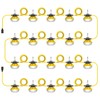 Construction Lights String Temporary Lighting - 200ft Work Light Stringer